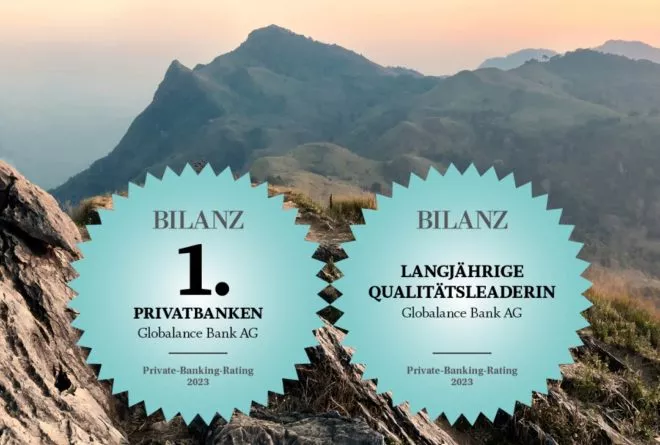 BILANZ Rating Platz 1 Globalance