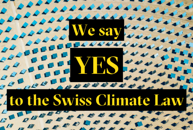 We say YES to the Climate Law Globalance